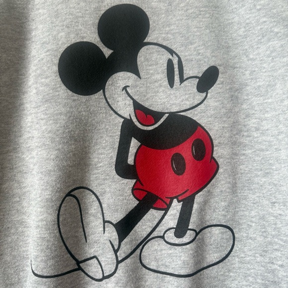 Like New! Mickey Mouse Disneyland / Disney Parks Grey Sweatshirt - Picture 4 of 10